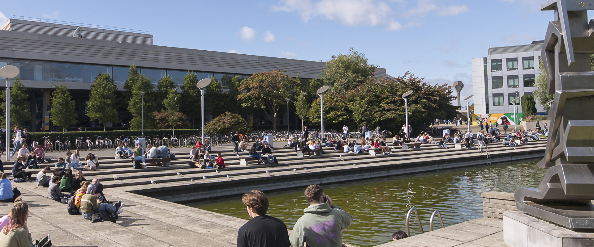 Students by the Lake